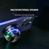 Mini Bluetooth Speaker  Portable G200 RGB Lighting Magnetic Speaker BT5.3 Small Sound Box 7 Hours Playback Phone Holder
