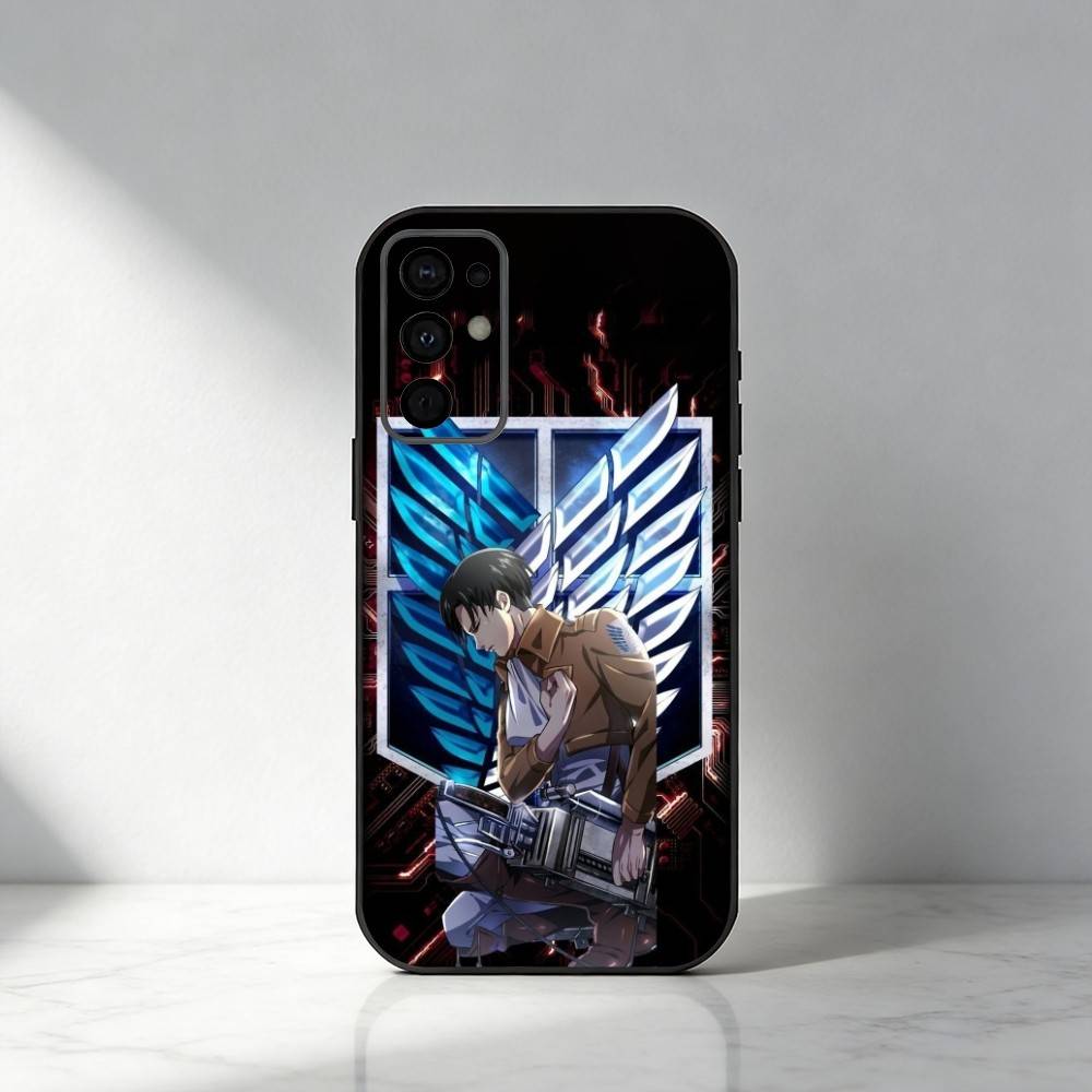 Super Exciting A-Attack-On-Titan  Phone Case For Samsung S25,S24,S21,S22,S23,S30,Ultra,S20,Plus,Fe,Note,5G Black Cover