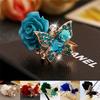 Adjustable Rose Butterfly Finger Ring   Ring Engagement Jewelry