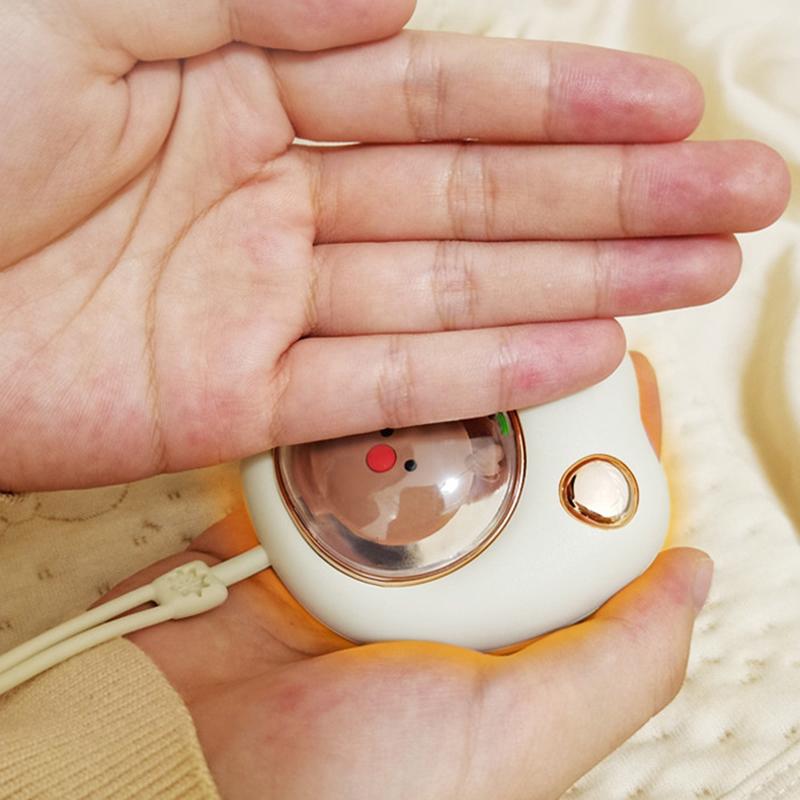 Cute Cat Paw Hand Warmer 500Mah Usb Rechargeable Portable Winter Keep Warm Gadget Pocket Mini Electric Heater Hand Warmer
