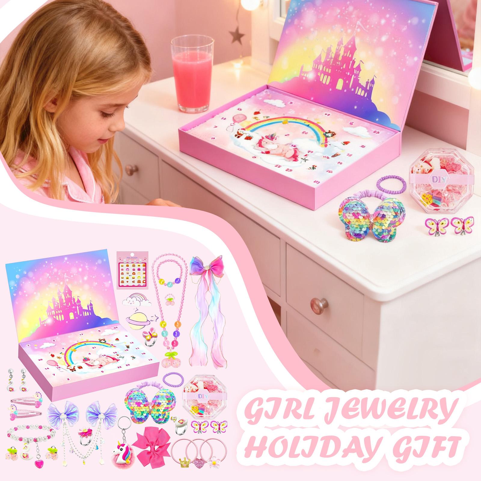 

24-дневный обратный отсчет Адвент-календарь - Ежедневный сюрприз, распаковка для праздников и событий One Size