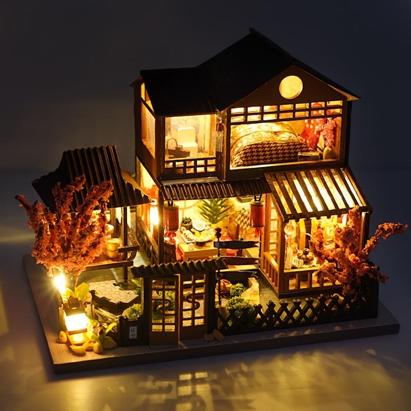 DIY Miniature Dollhouse - Mini Sakura Residence, 3D Puzzle, Birthday Gifts for Family and Friends