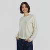 Crew Neck Commuter Pullover Wool Sweater Women's Autumn and Winter Loose Versatile Warm Knitted Top