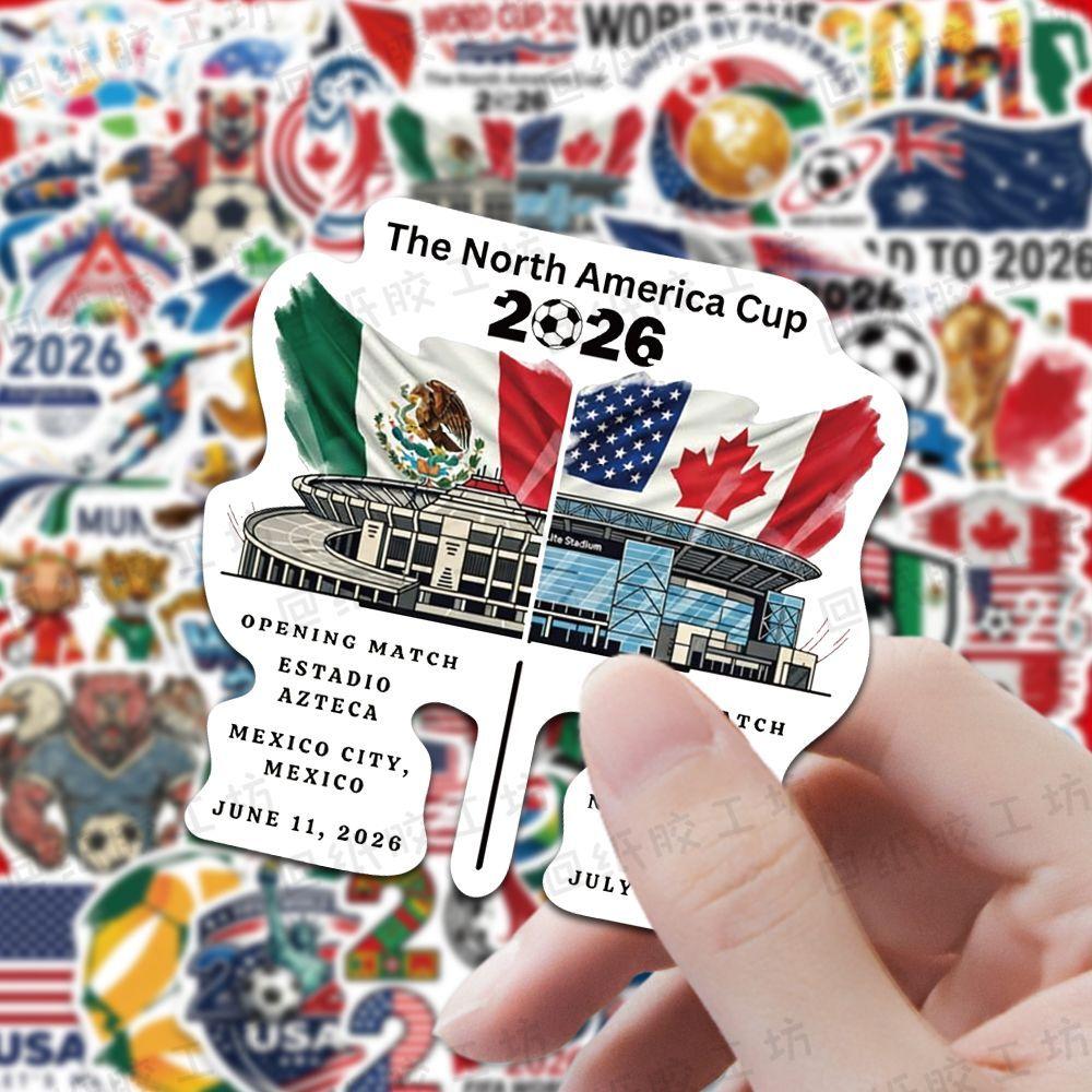 100PCS World Cup Stickers - Football Stars Ins-style Decals