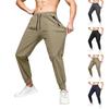 Men Lightweight Athletic Jogger Pants Quick Dry Running Golf Elastic Fitness Tapered Sweatpants Comfortable Workout Bottoms