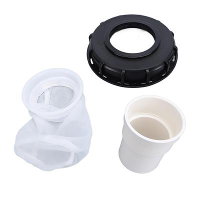 DN150?165mm Ton Barrel Cover Plastic Reusable Ton Barrel Cap with Filter for Chemical