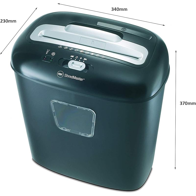 

Gbc Duo Paper/Cd/Credit Card Cross Cut Shredder With 10 Sheet Capacity And 17 L Bin чорний