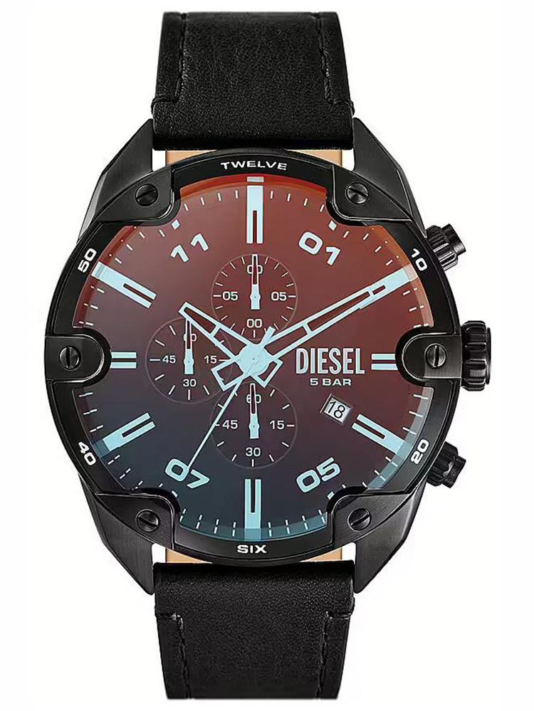 OROLOGIO DA UOMO DIESEL Cronografo Spiked DZ4667 + SCATOLA