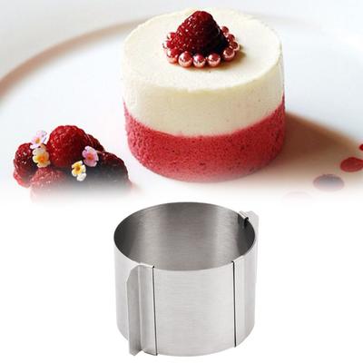 Baking Round Ring Home Stainless Steel Baking Round Shape Mousse Baking DIY Pastry Ring Mold Round Durable Cake Milk