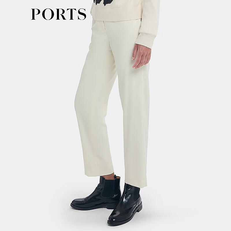 PORTS Women's 100% Wool Casual Pants