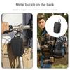 Camera Pouch TG7 TG6 TG5 TG4 Cameras Black Zipper Case Clip Loop Hiking Travel Backpack Storage Safe Quick Access Compact Nylon Carabiner Carry Belt.