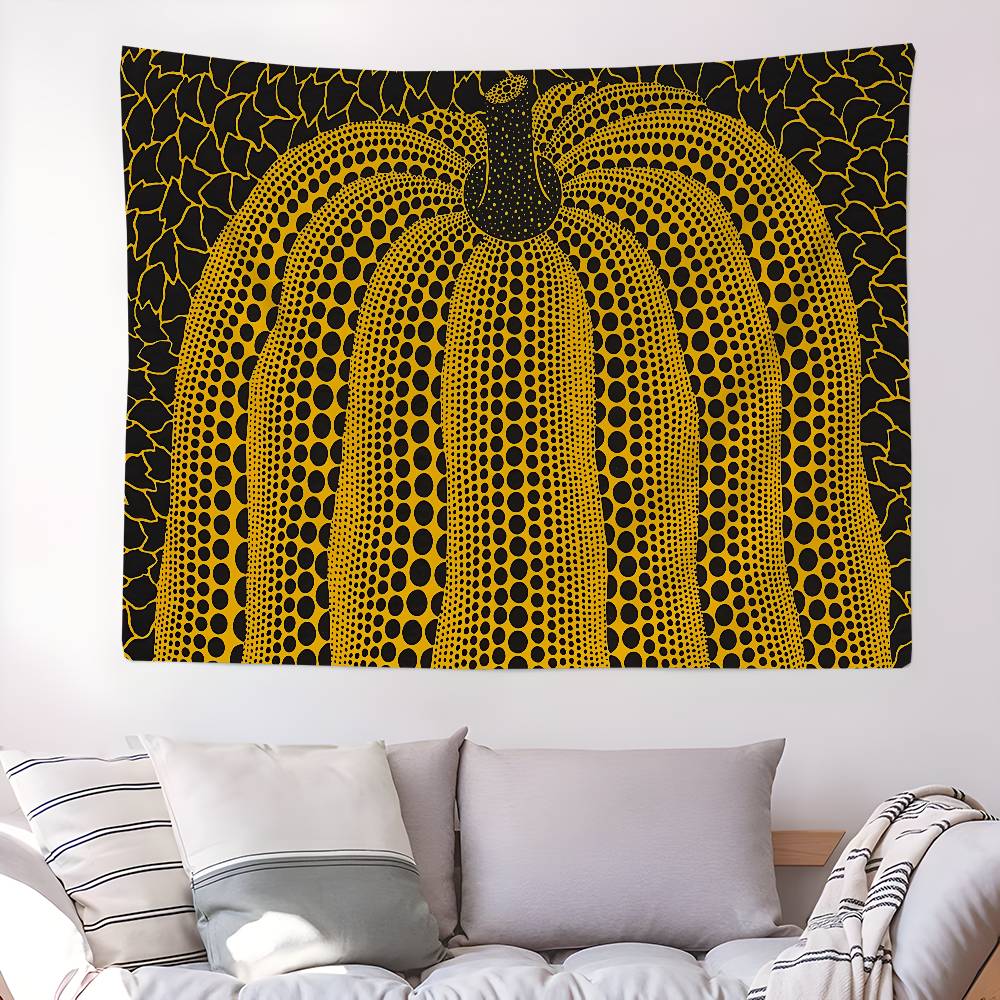 Yayoi Kusama Art Chart Tapestry Art Science Fiction Room Home Decor Cheap Hippie Wall Hanging