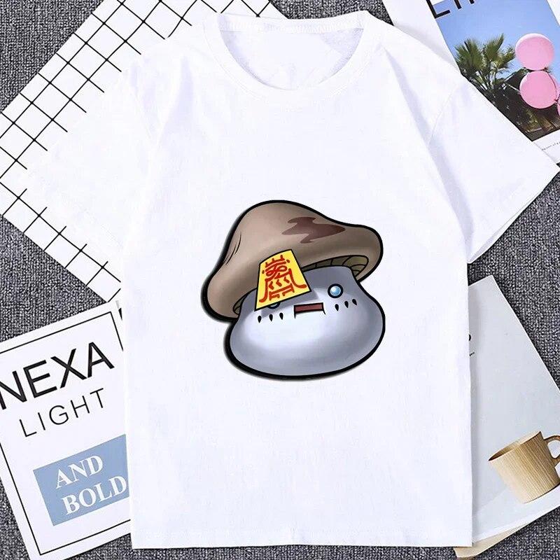 ACG Fans MapleStory Kawaii Grafiskt Tryckta T-shirts Kompis Anpassa Homme T-shirt Korea Stil Spel Otaku Kläder Harajuku T-shirts