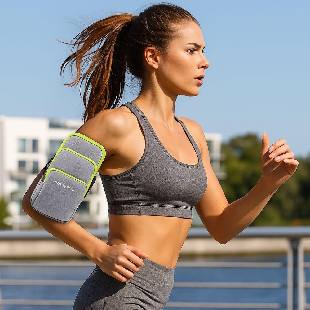 Large Capacity Arm Band Pouch Phone Holder Mobile Phone Arm Bag Running Phone Bags  Smart Phones