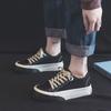 Women's Canvas Shoes Round Toe Lace Up High on Platform Ladies Footwear Casual Fashion 2025 New Designer Luxury Light Sale Cheap