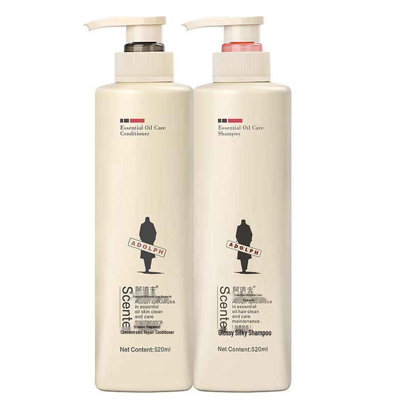 

Adolph Brightening & Silky Shampoo & Conditioner Set