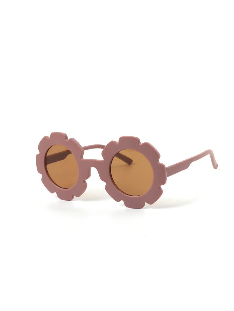 

Flexible Silicone Kids Sunglasses Flower Shape UV Lenses Shatterproof Shades for Boys & Girls Ideal for Beach & Travel KJ068