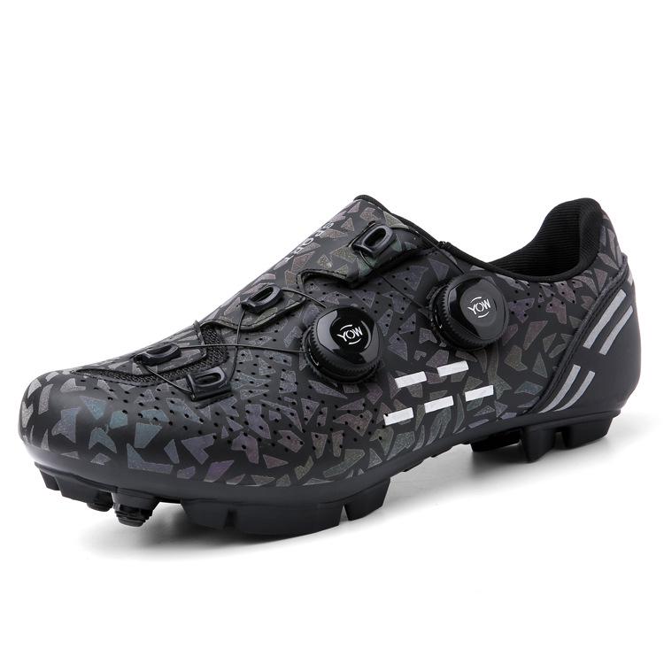 All-Season Breathable Cycling Shoes with Hard Sole for Road and Mountain Biking