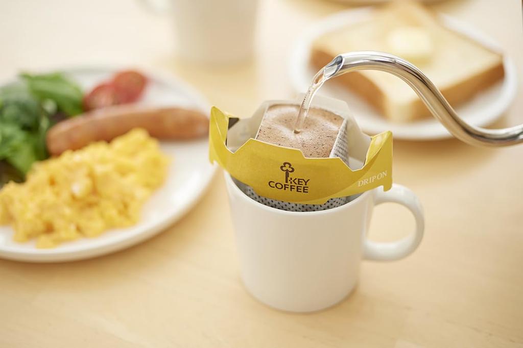 Key Coffee KEY DOORS+ Drip On Special Blend Dark Roast 10 bags (10 servings), Drip Coffee, Regular Coffee