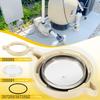 Easy installs Pool Pump Cover & Clamp Set Corrosion Resistant Leak Proof Designs Pumps Lid for Indoor Spa Systems