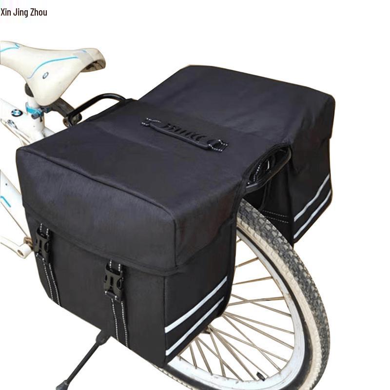 Xin Jing Zhou Bicycle Rear Hard Shell Pannier Bag