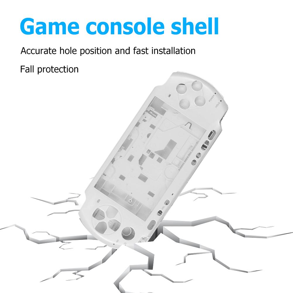 Scocca Intera con Kit Pulsanti Cover di Protezione Custodia Ricambi per Console di Gioco PSP3000