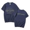 Deftones Floral Burst Double Sided Print T-shirts  Punk Rock Band Fashion y2k T Shirt Short Sleeve Summer Man Streetwear