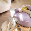 Cat Dog Sofa Mat Small Dog Kennel Soft Cozy Sleeping Bed Chihuahua Pomeranian Plaid Sofa Bed Pet Supplies Cushion