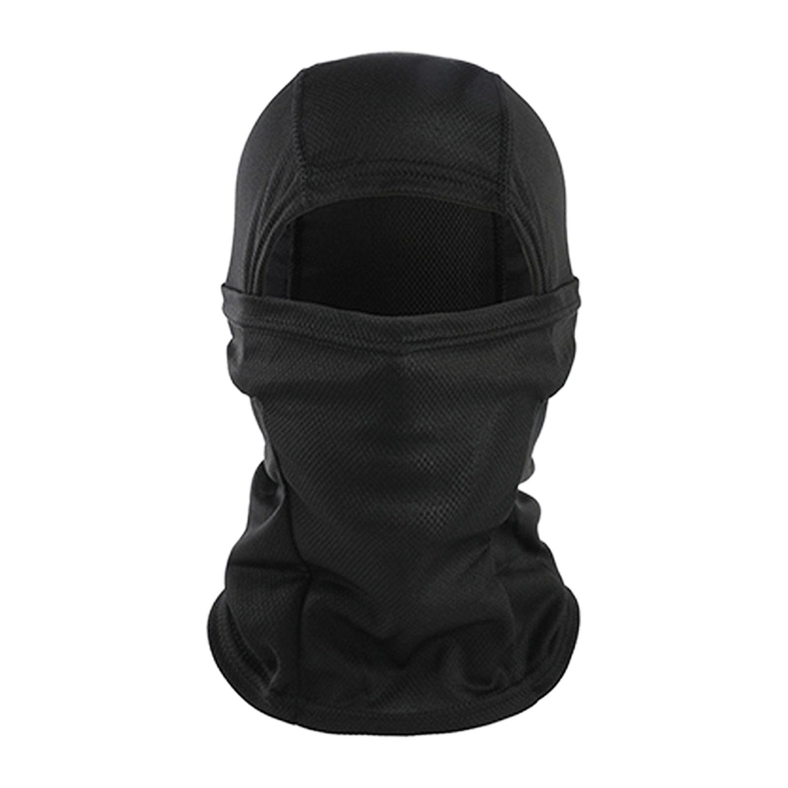 Sun Hat For Men Breathable Full Face Cover Windproof And UV-Protection Full Face Mask For Cycling Fishing Outdoor Activities чёрный