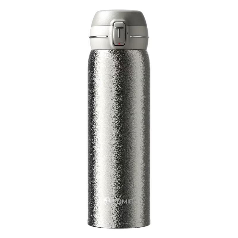 TOMIC Pure Titanium Pop-Up Lid Insulated Mug