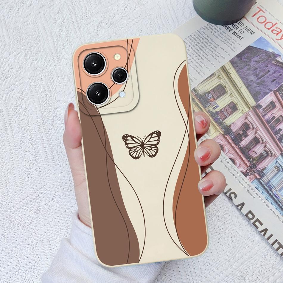 For Xiaomi Redmi 12 4G 5G 12C 11A Phone Case Hot Style Camera Protection Liquid Silicone Back Cover For Redmi12 12 C 11 A Bumper