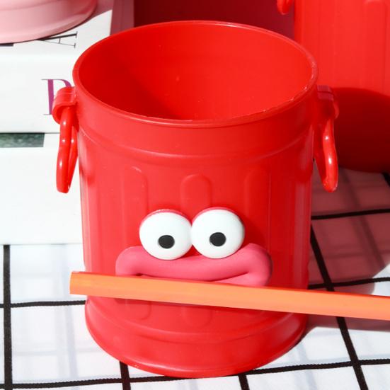 Pen Holder Retro Sausage Mouth Design Cartoon Shape Pen Container Multifunctional Desk Organizer School Supplies
