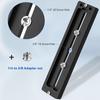 Haoge 160mm Long Extender Rail Slide Plate for Camera Tripod Ball Head Clamps RRS Benro Arca Swiss Sunwayfoto HQR-160 Multi-purpose Quick-Release