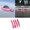 Car Door Handle Covers Sticker For Mini Cooper S JCW For R55 Clubman 4 Doors 2007-2014 Handle Protection Shell Auto Accessories