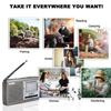 XHDATA D219 Small Portable Radio Short Wave Radio FM AM SW Wide FM Compatible Disaster Prevention Radio 11 Band Stereo High Sensitivity DSP Pocket