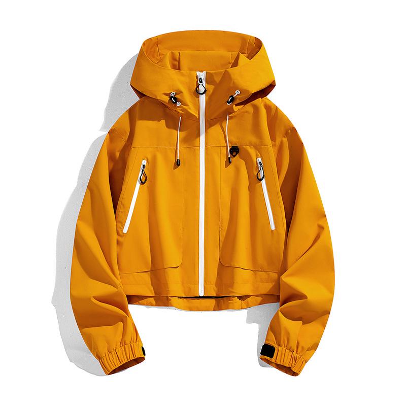 

Женская ветрозащитная водонепроницаемая куртка Woodpecker - Весна/Осень 2025, стиль для пары, для активного отдыха, альпинизма M