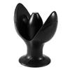 Vibrating Silicone Anal Plug with Electric Pulse Stimulation - Adult Erotic Toy
