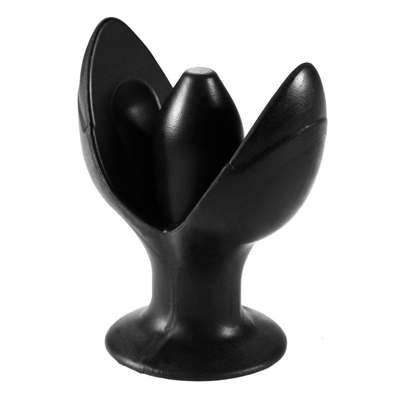 Vibrating Silicone Anal Plug with Electric Pulse Stimulation - Adult Erotic Toy