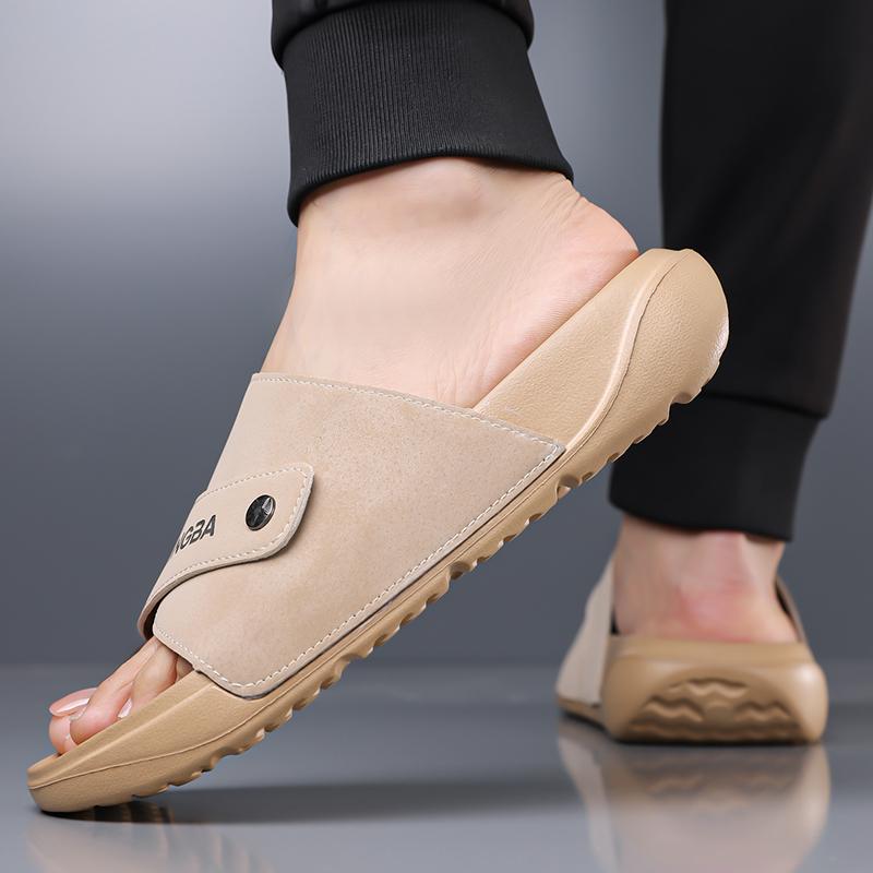 Herren Übergröße Strand Sandalen Leichte Outdoor Slides Lässige Sommerschlappen für Reisen Garten Tägliches Tragen Reise Gehen