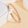 4MM Diamond Buckle Bracelet, Light Luxury High-end Jewelry