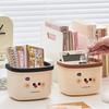 Cute Mini Desktop Trash Can for Kids - Cartoon Paper Basket for Home or Office