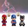 Creative Spider-man Piggy Bank Colorful Avengers Cartoon Design For Kids Gifts
