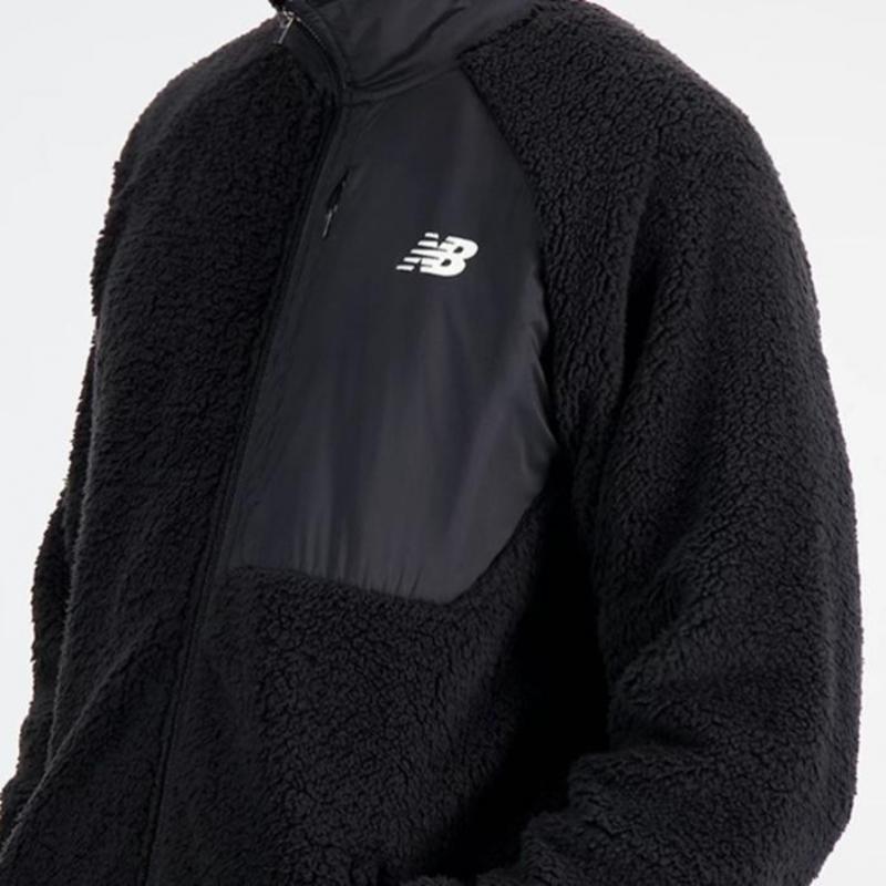 New Balance Zip Up Sherpa Fleece Jacket Nbmdd4s111 19