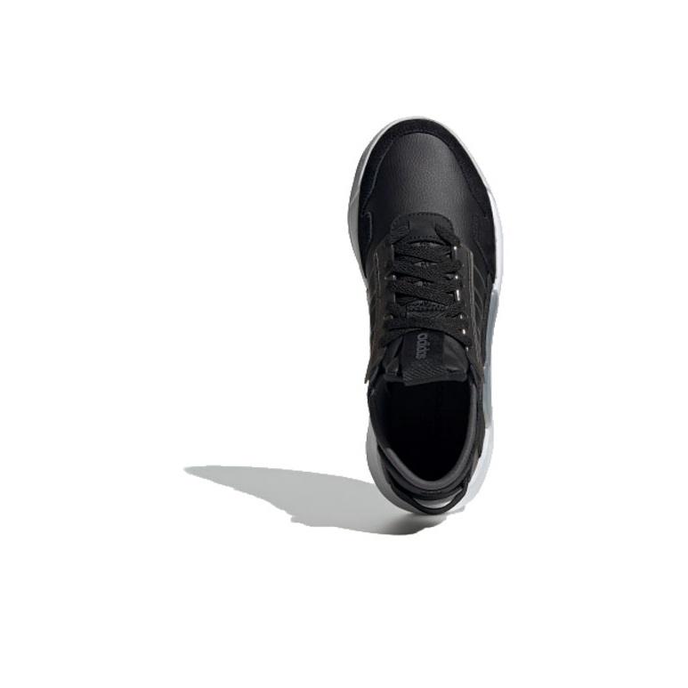 adidas Neo Bball 90S Niskie Modne Nowoczesne Sneakersy Damskie Sneakersy Czarne Białe EF0639