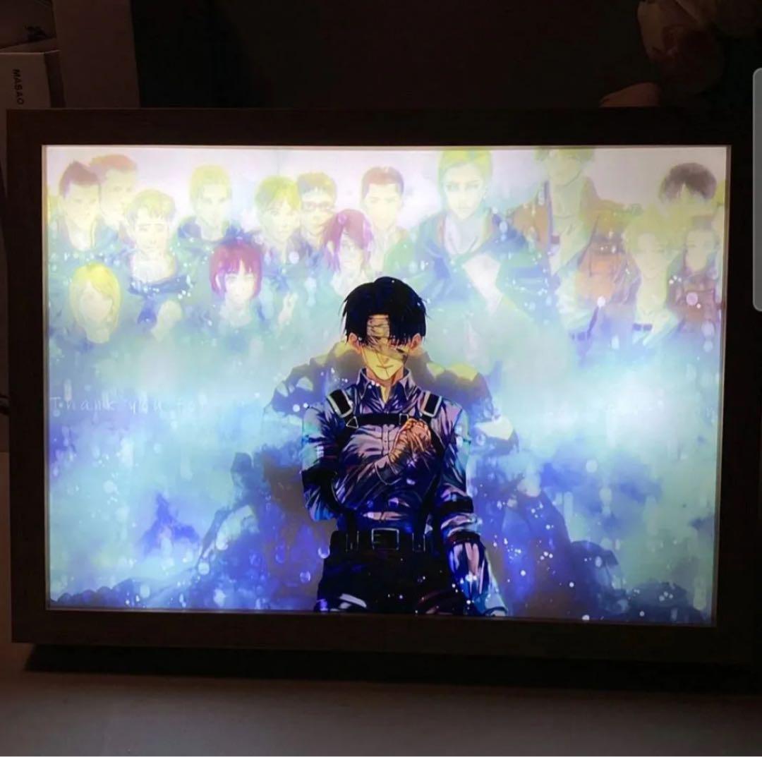 

[USED] Attack on Titan Glowing Painting Light Painting Interior
