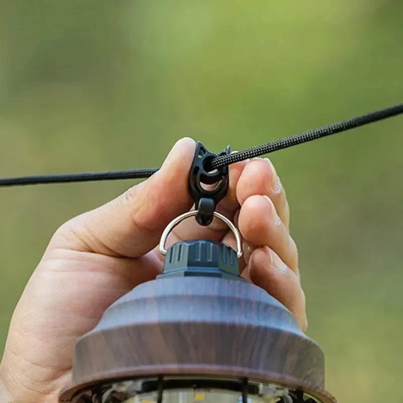 Tragbare Outdoor Winddichte Wäscheleine Verstellbare Wäscheleine Baldachin Hängeseil Wäscheleine Multifunktionale Camping Wäscheleine