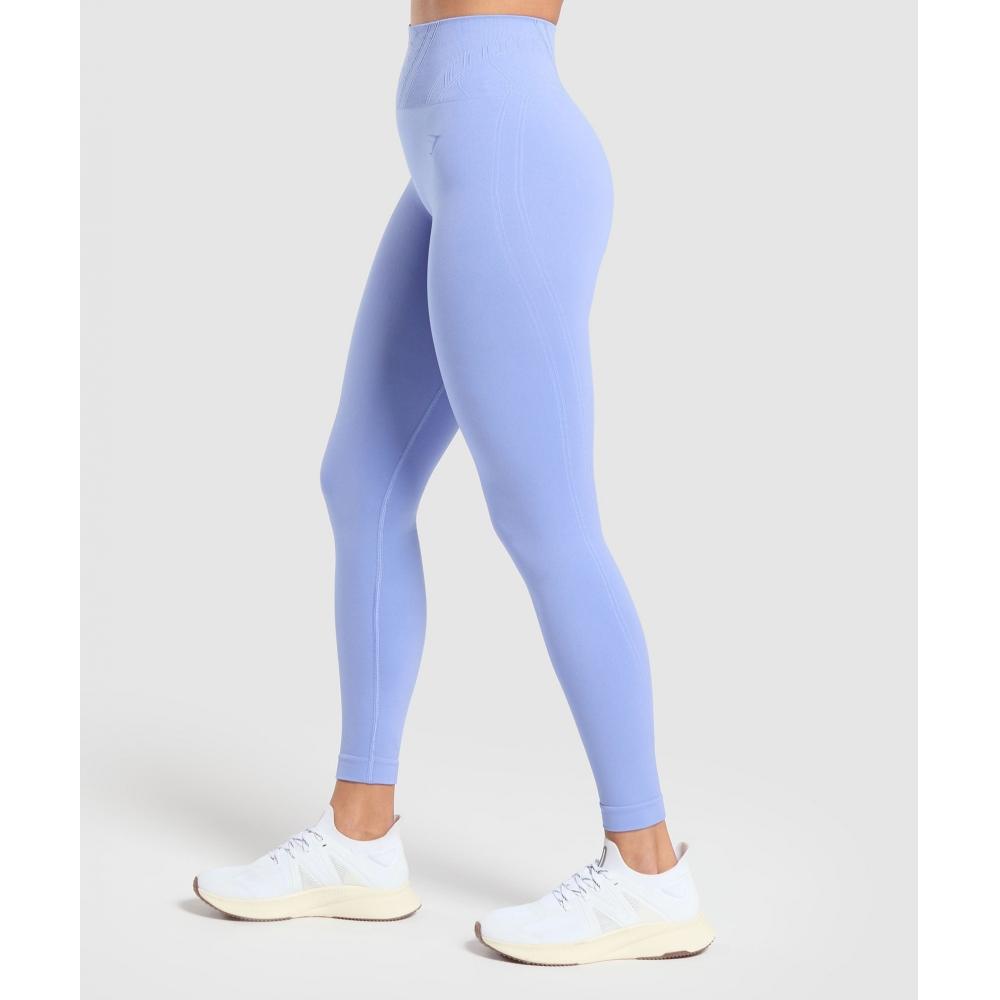 Gymshark Korzet bezešvé legíny Lift Blue B1b7a Ucvf