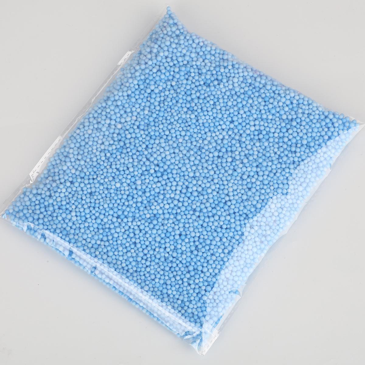 

Барвисті пінопластові кульки з пінополістиролу для DIY Slime і ремесел 2-4mm, about 8000 pcs/pack синій