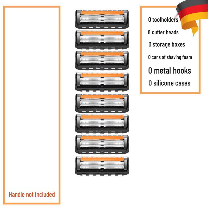 Ultratenký pětibřitý holicí strojek s omyvatelnou otočnou hlavou a designem proti poškrábání