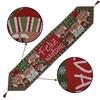 New Christmas Themed Knitted Tablecloth Decorative Items with Creative Design Printed Retro Cute Table Mat Ornaments